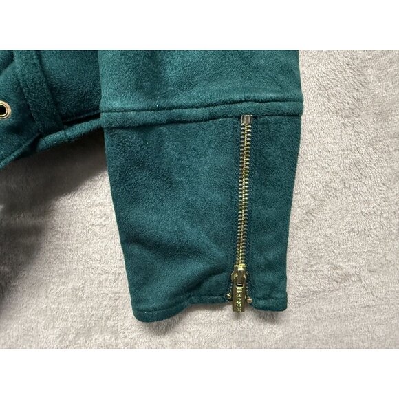 House of CB London Crop Jacket Belted Buckle Hem Wide Lapel Epaule Blazer XS - Picture 5 of 16